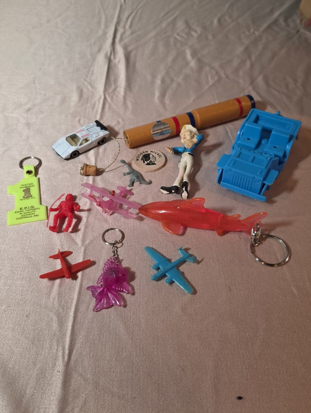 Vintage Assorted Small Kid's Toy Lot